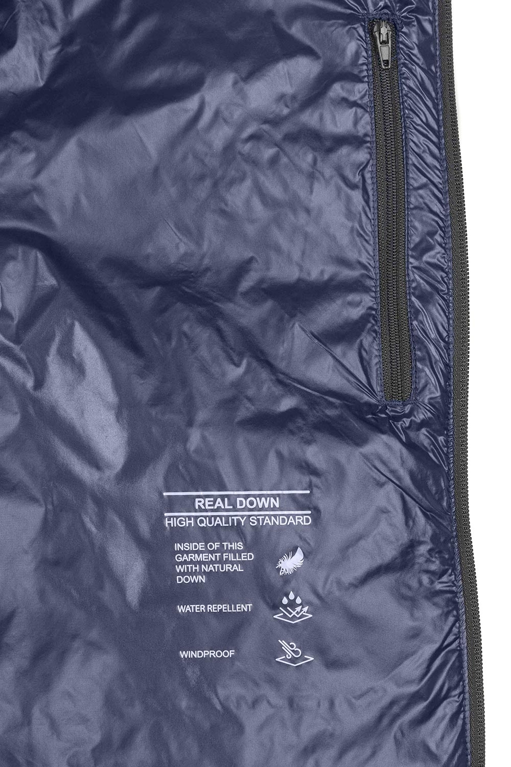Geaca slim bleumarin uni 2