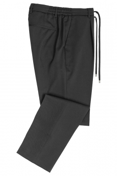 Pantaloni slim negri uni