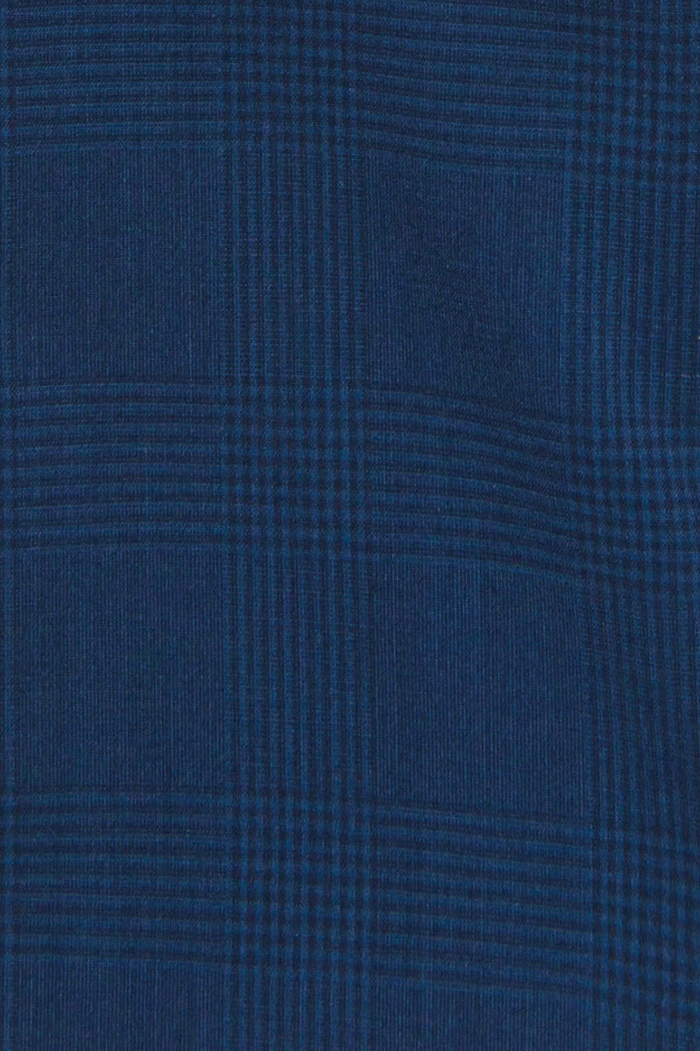 Costum slim conti bleumarin in carouri 2