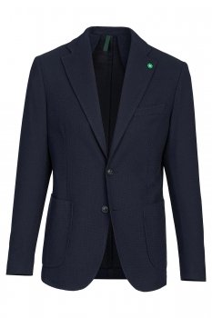 Sacou bleumarin uni