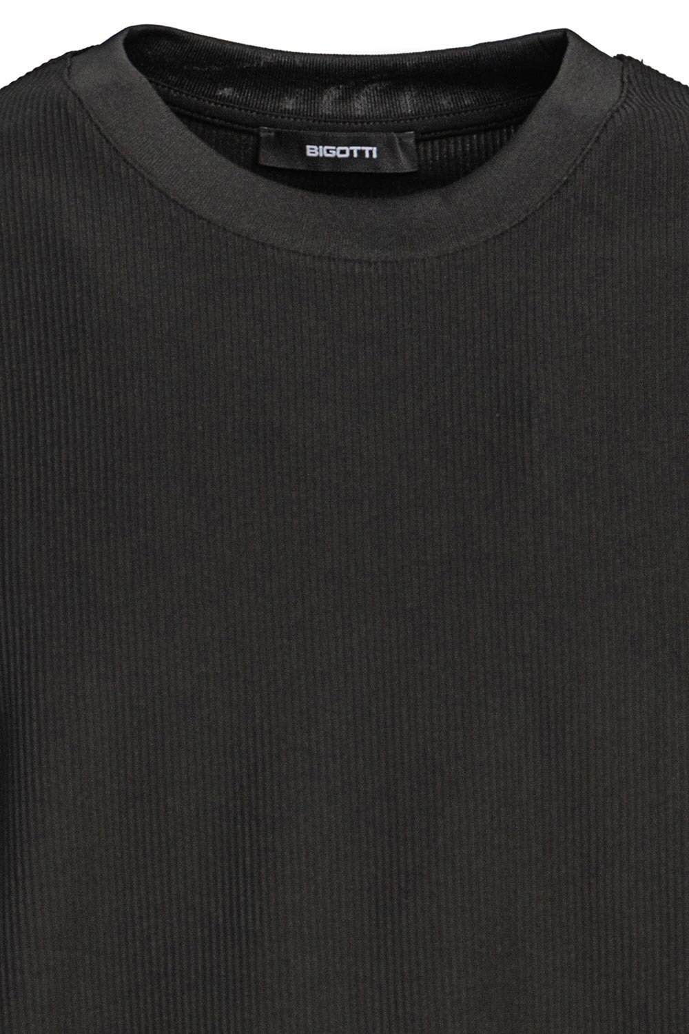 Tricou oversize negru uni 2