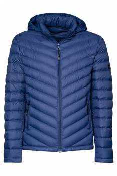 Blue plain jacket