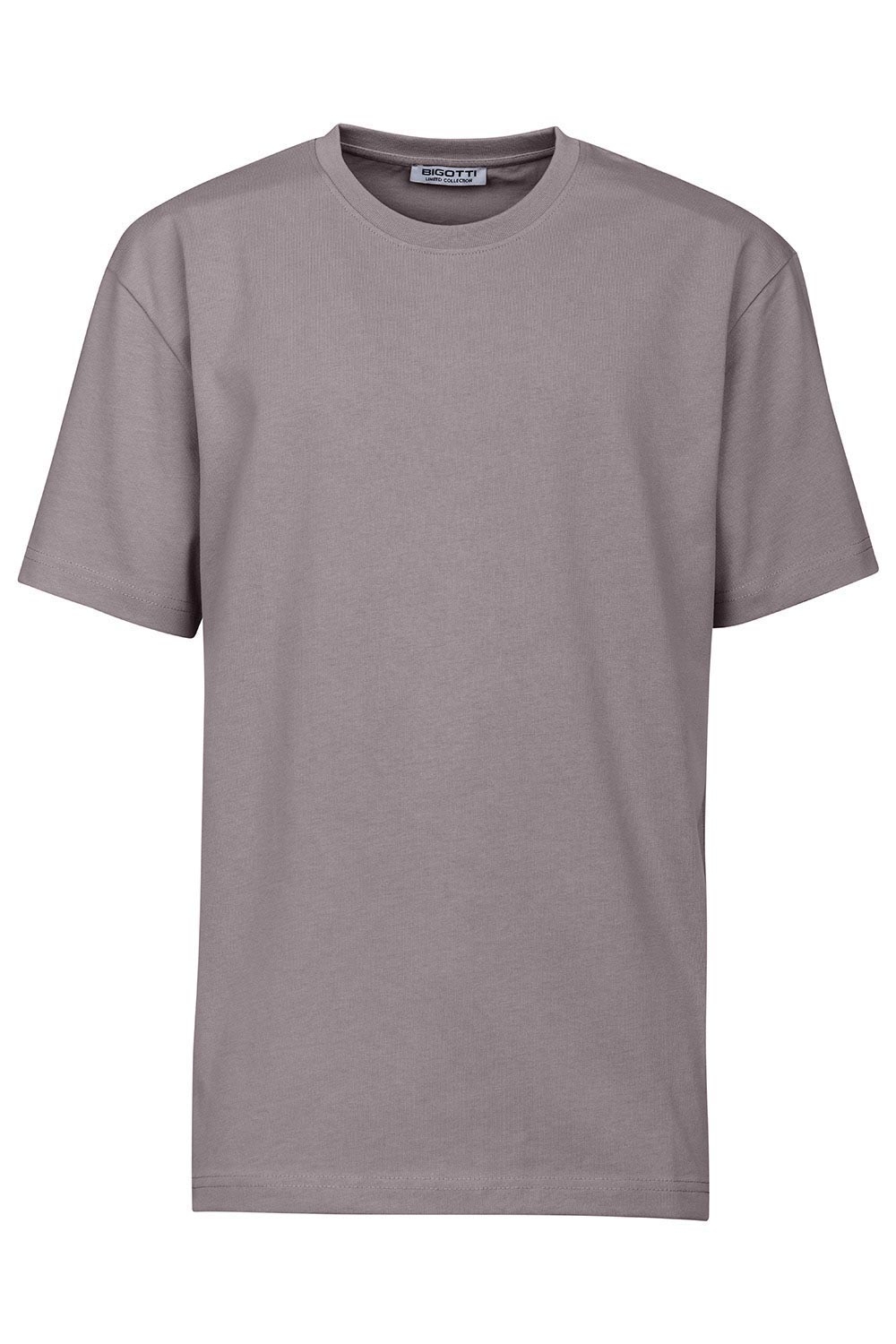 Grey plain t-shirt 1
