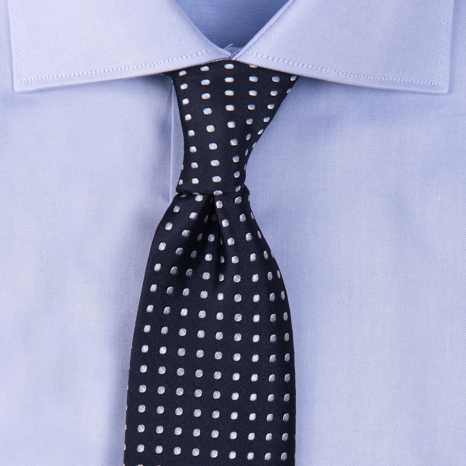 Cravata bleumarin print geometric 0