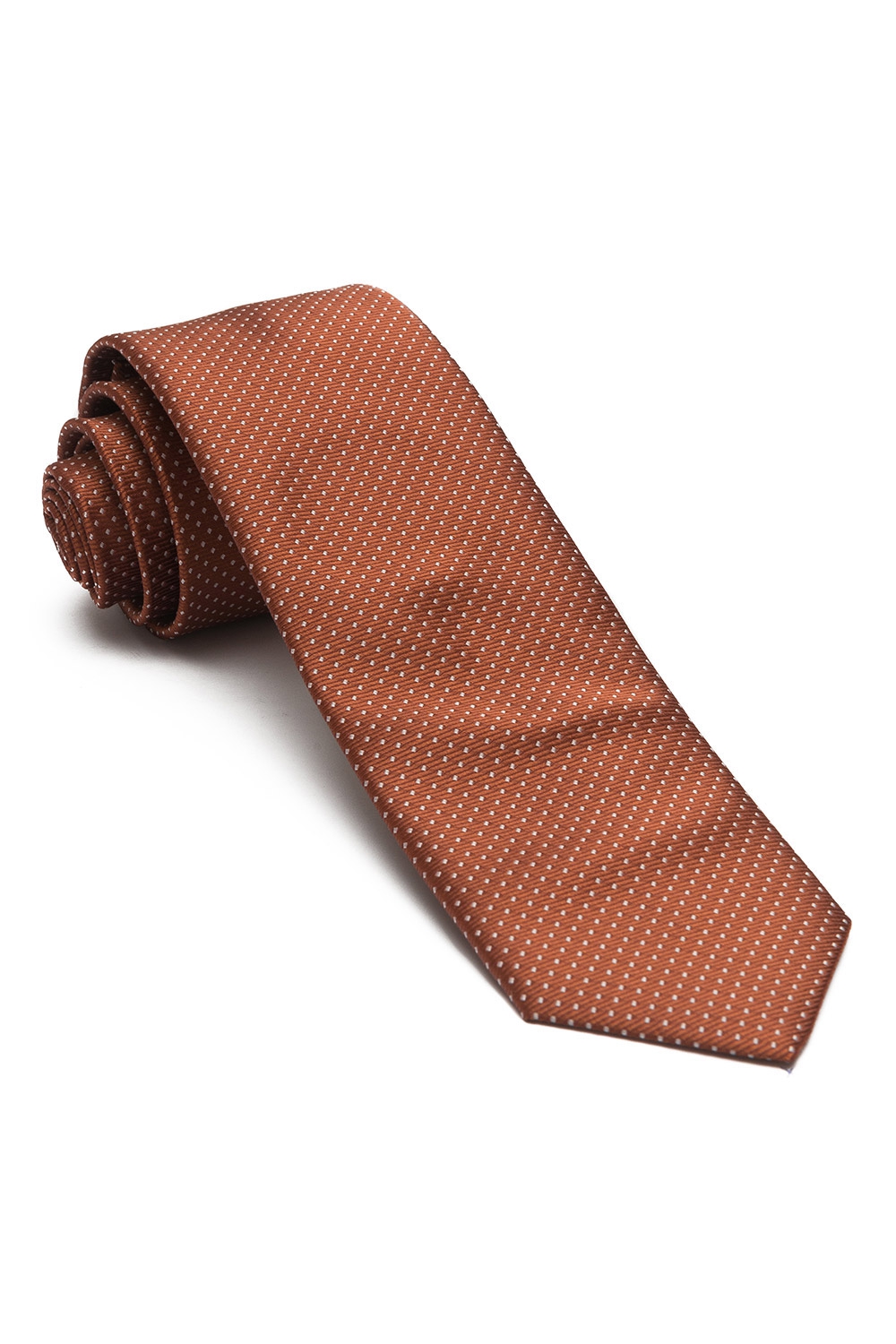 Cravata caramizie print geometric 0