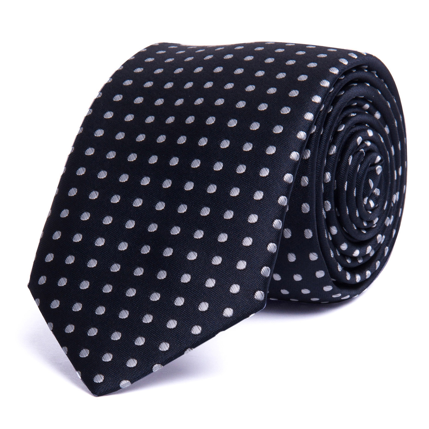 Cravata bleumarin print geometric 3