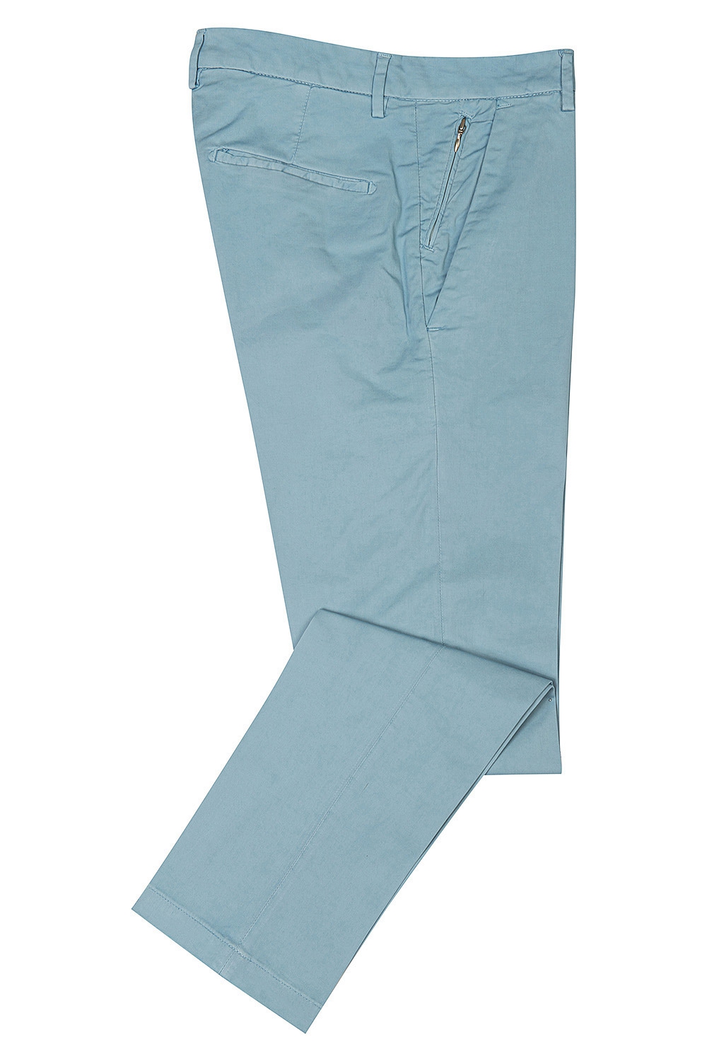 Pantaloni slim Bleu Uni 0