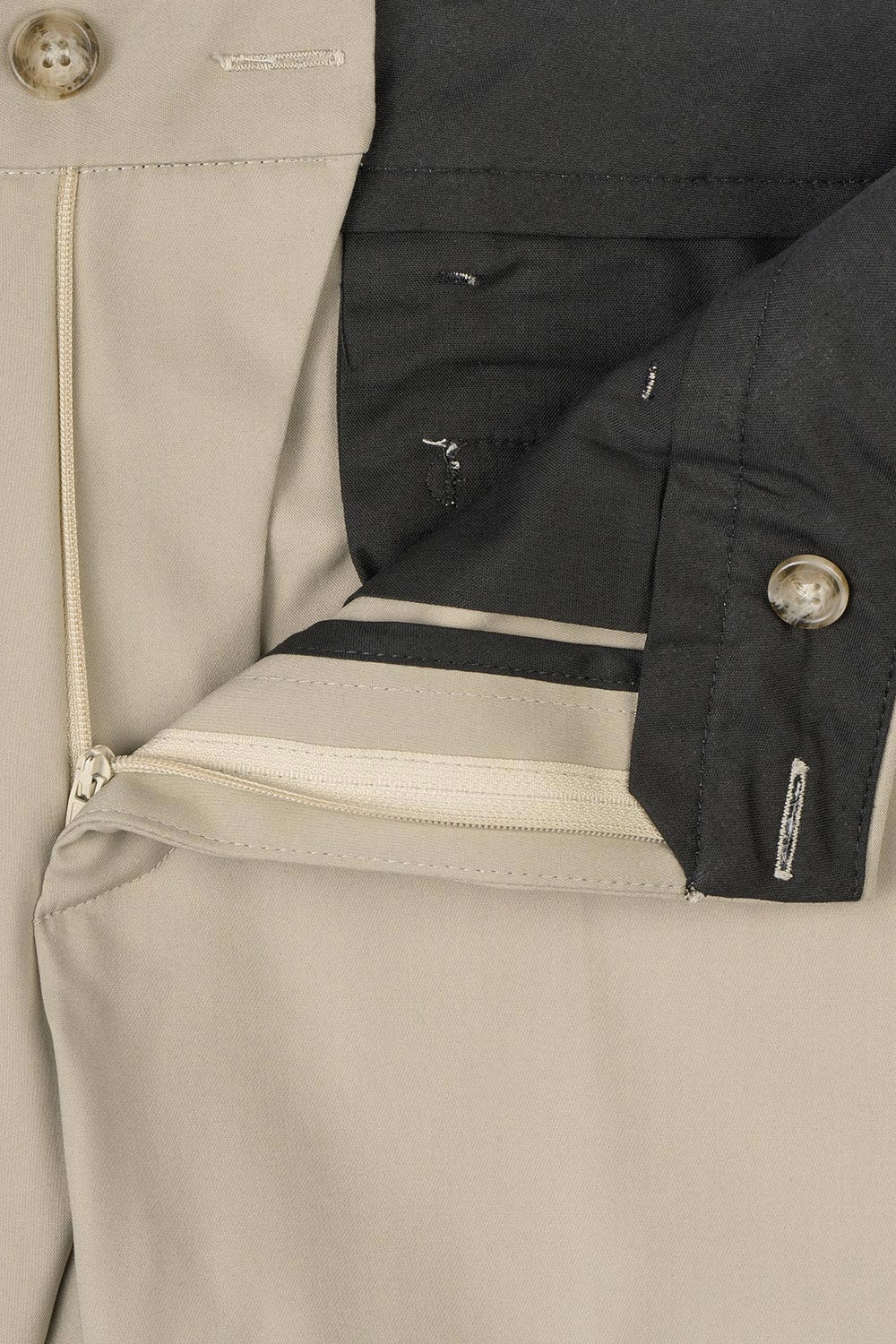 Pantaloni slim grej uni 2