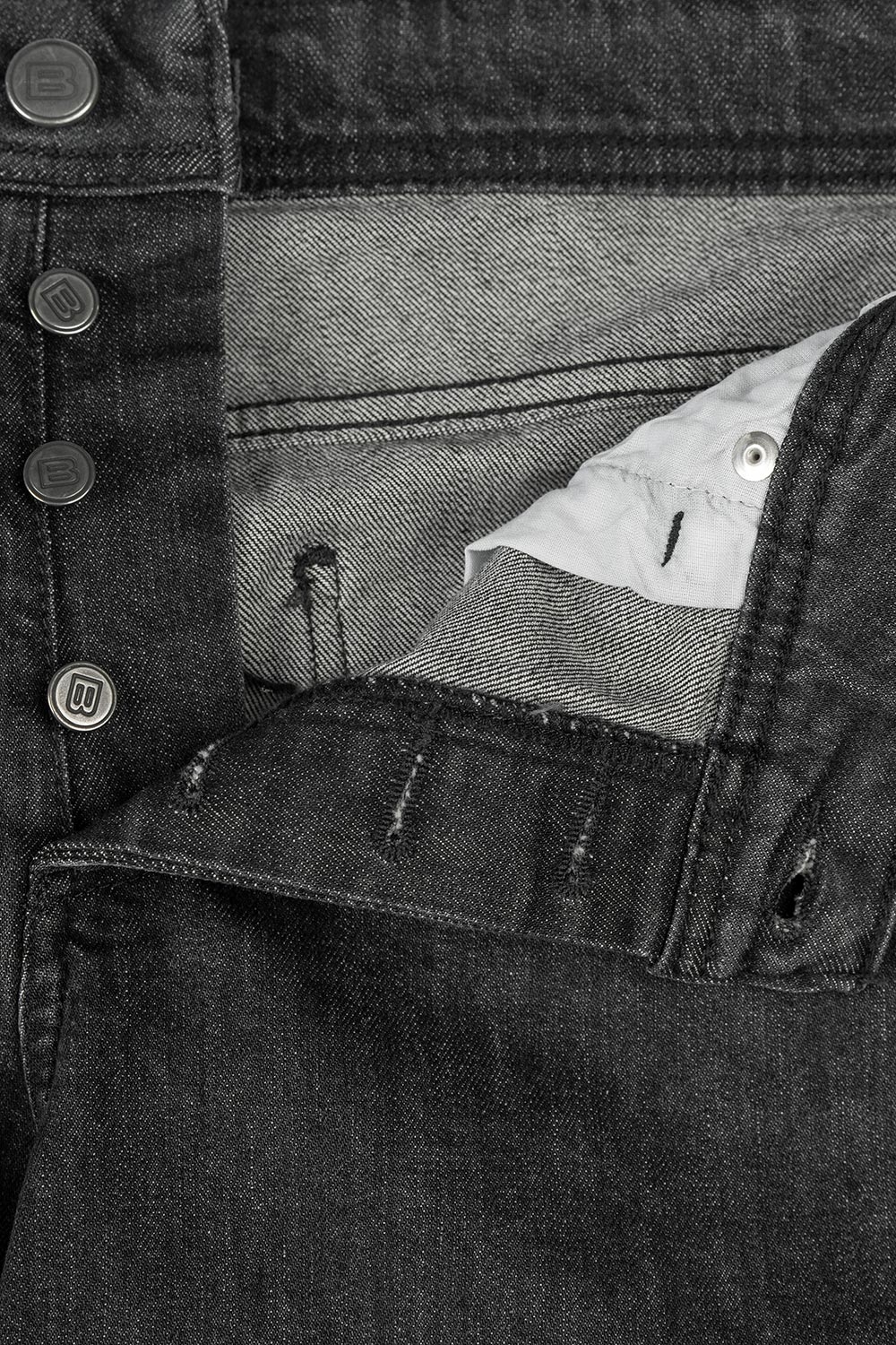 Blugi slim gri uni 2