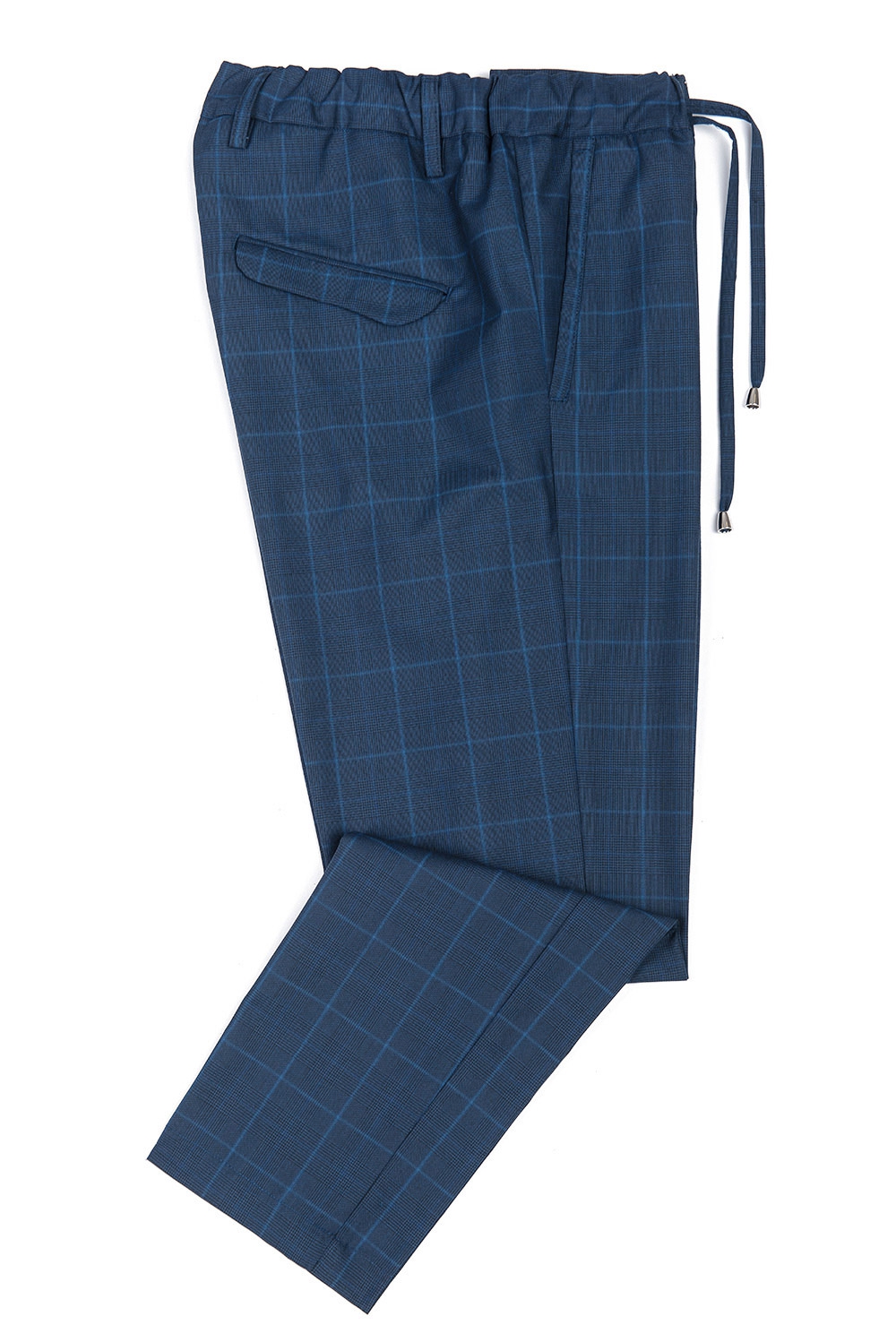 Pantaloni slim bleumarin uni 0