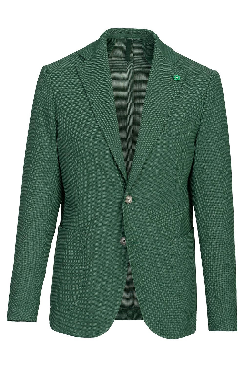 Sacou verde uni 1