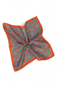 Batista oranj print geometric