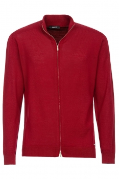 Slim body red sweater