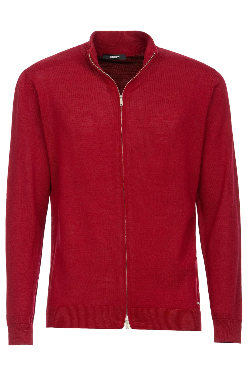 Slim body red sweater 0