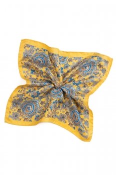 Yellow pocket square