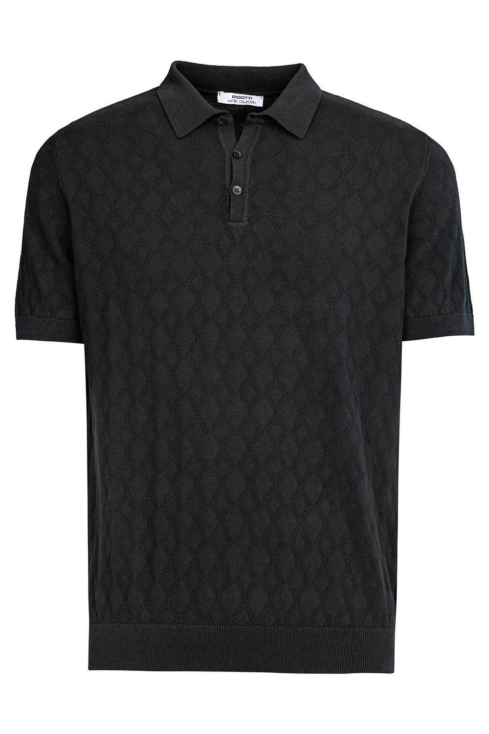 Black plain t-shirt 1