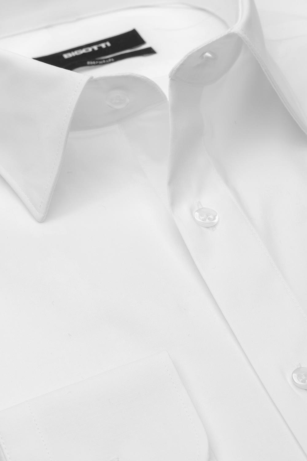 Camasa shaped alb uni 1