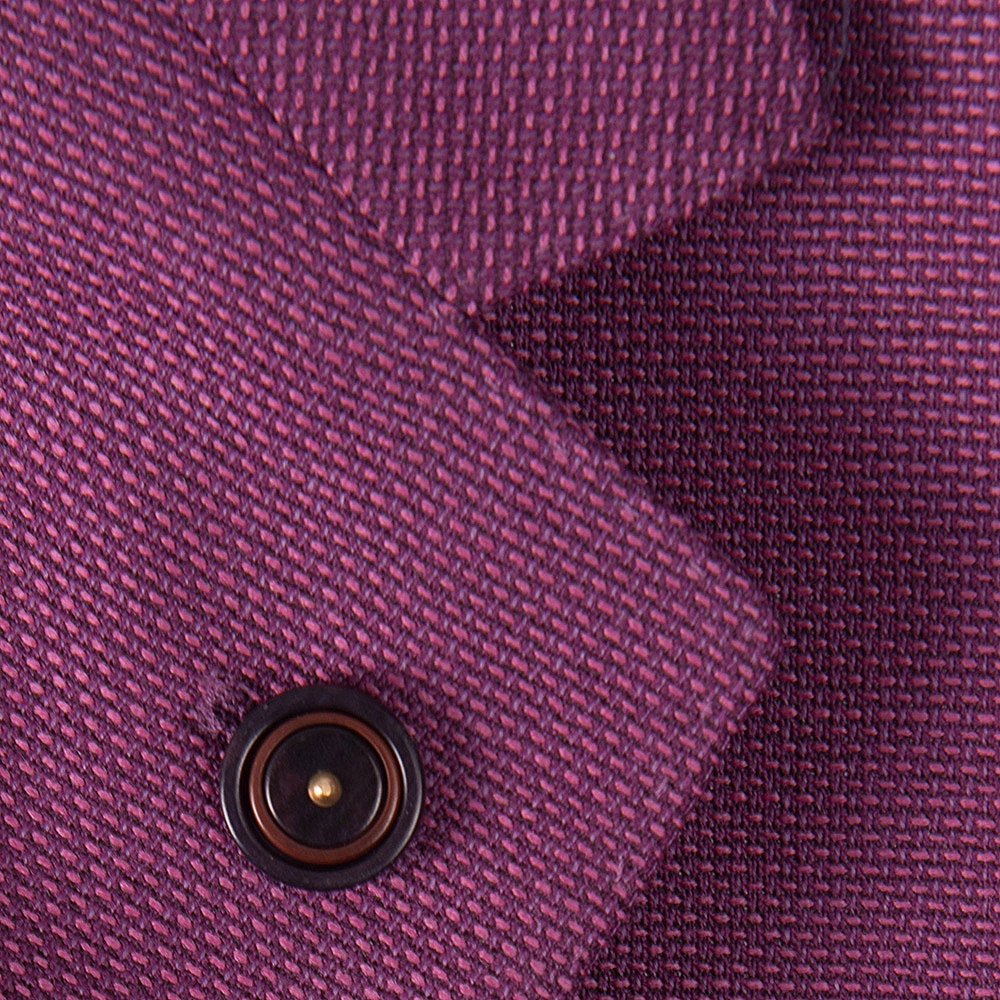 Pin sacou smart casual violet cu grena 0