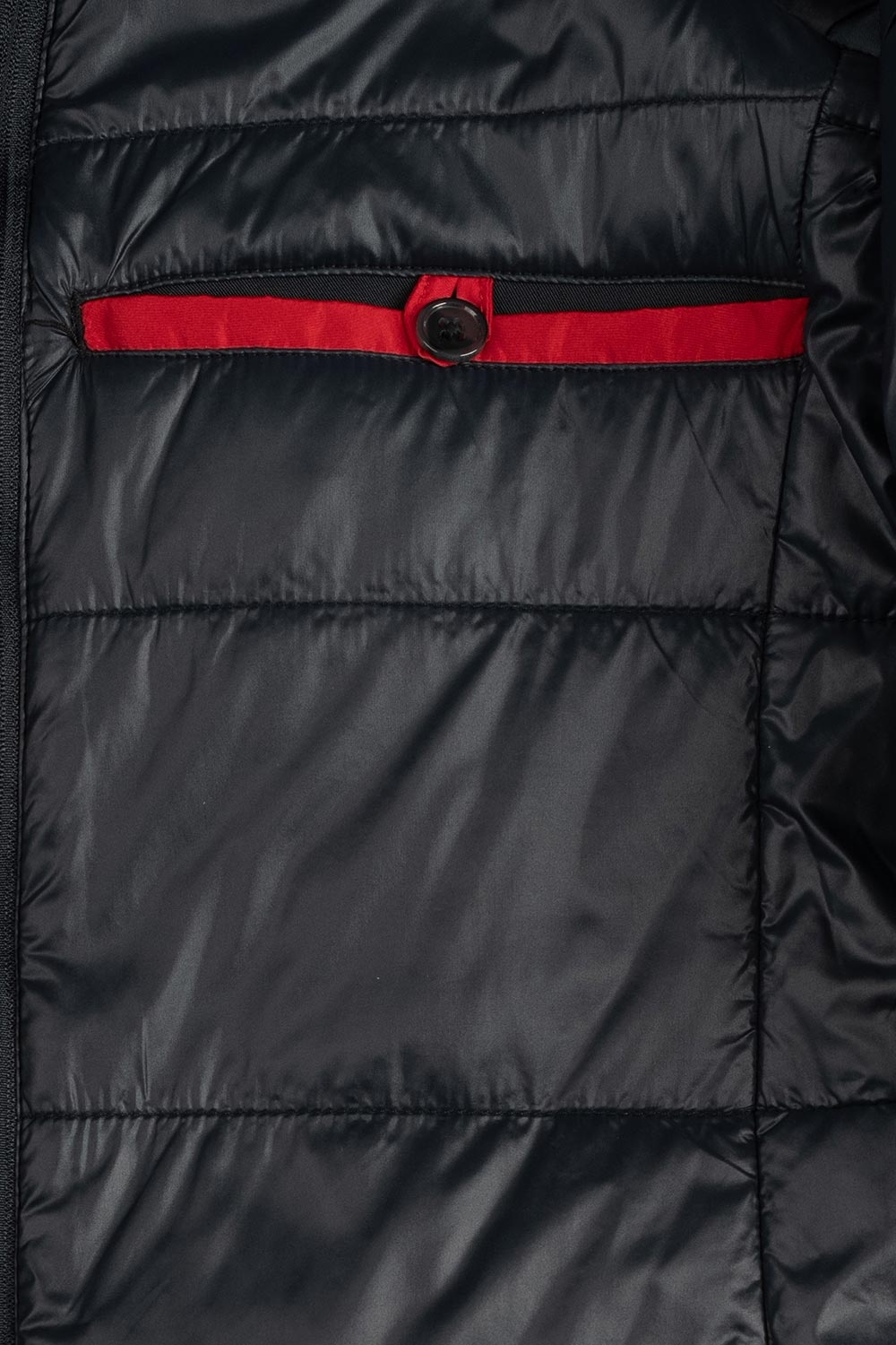 Geaca slim bleumarin uni 4
