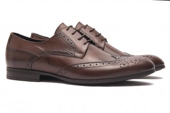 Pantofi maro piele naturala