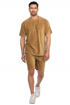 Pantaloni scurti oversize bej uni