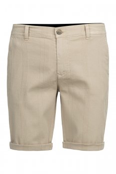 Pantaloni scurti slim bej uni