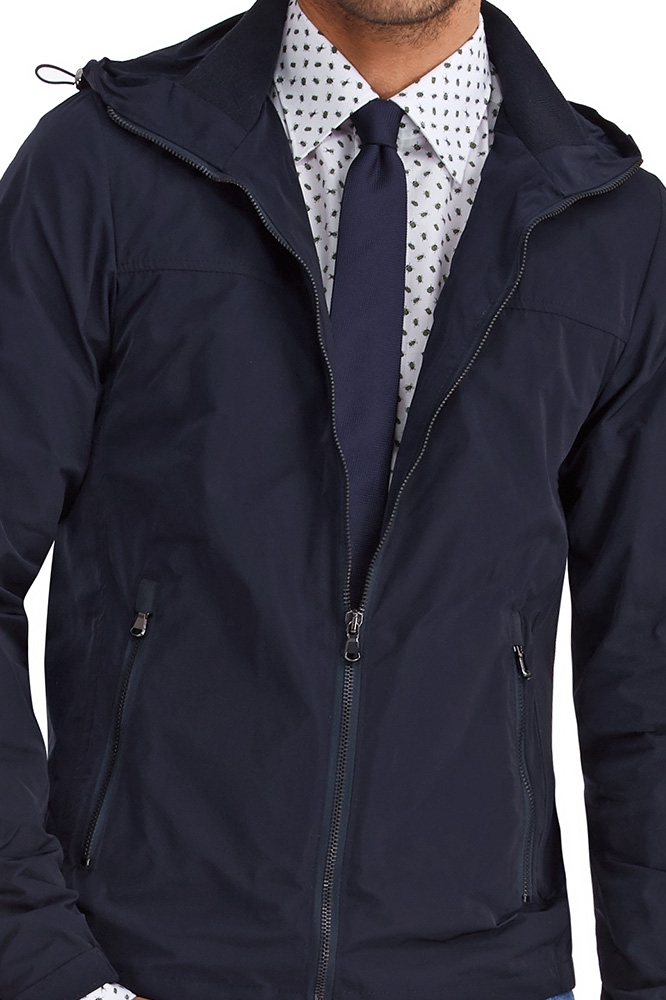 Navy plain jacket 1