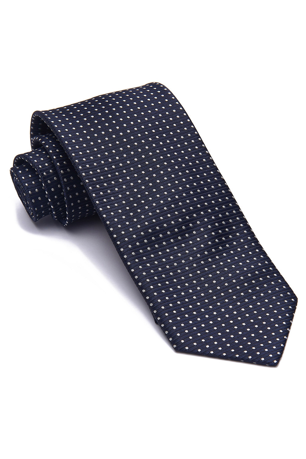 Cravata poliester bleumarin print geometric 0