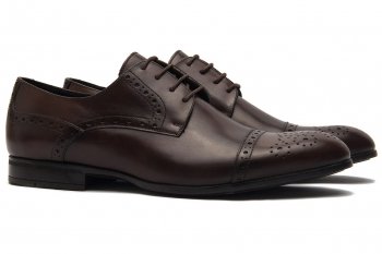 Pantofi maro piele naturala