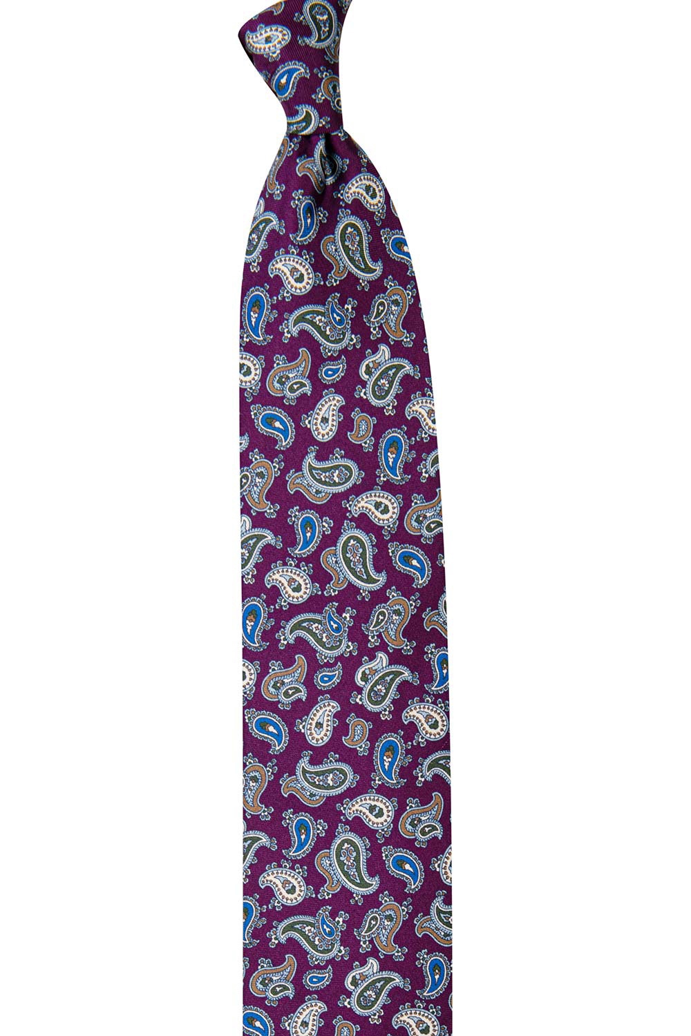 Cravata mov print floral 1