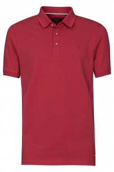 Burgundy plain t-shirt