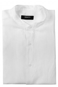 Slim body white plain shirt