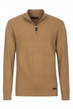 Slim body beige sweater