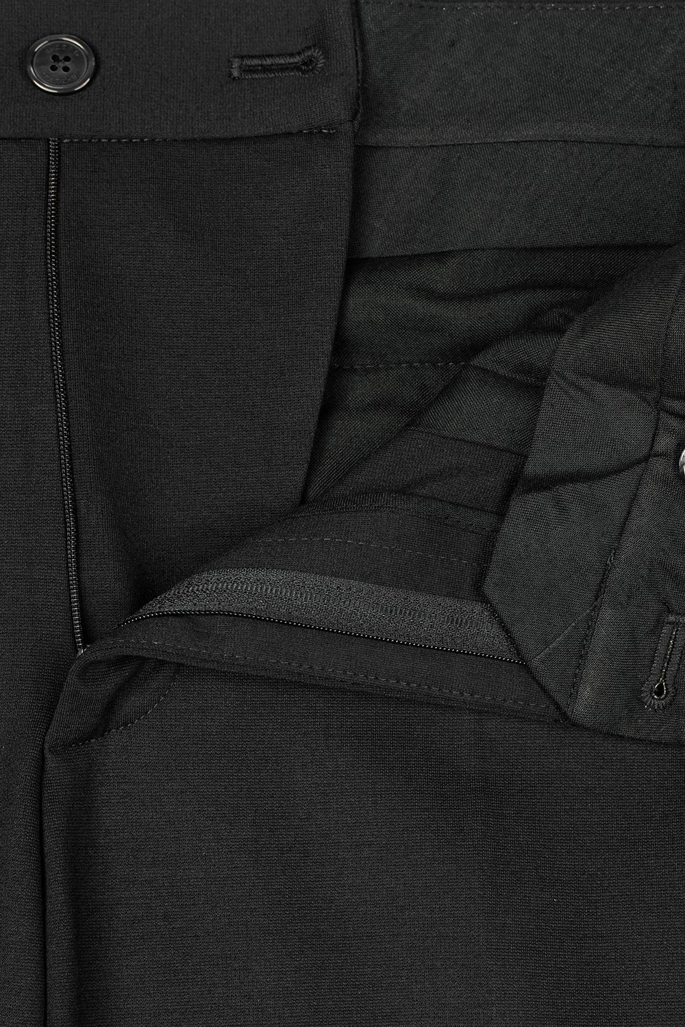 Pantaloni slim negri uni 2