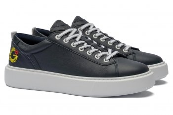 Sneakers bleumarin piele naturala generatia de suflet