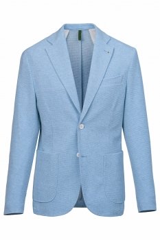 Sacou bleu uni