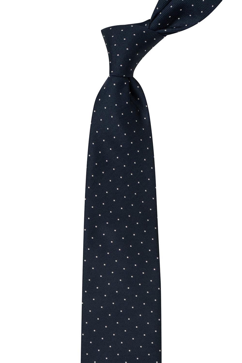 Cravata poliester tesut bleumarin print geometric 1
