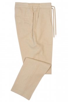 Pantaloni slim bej uni