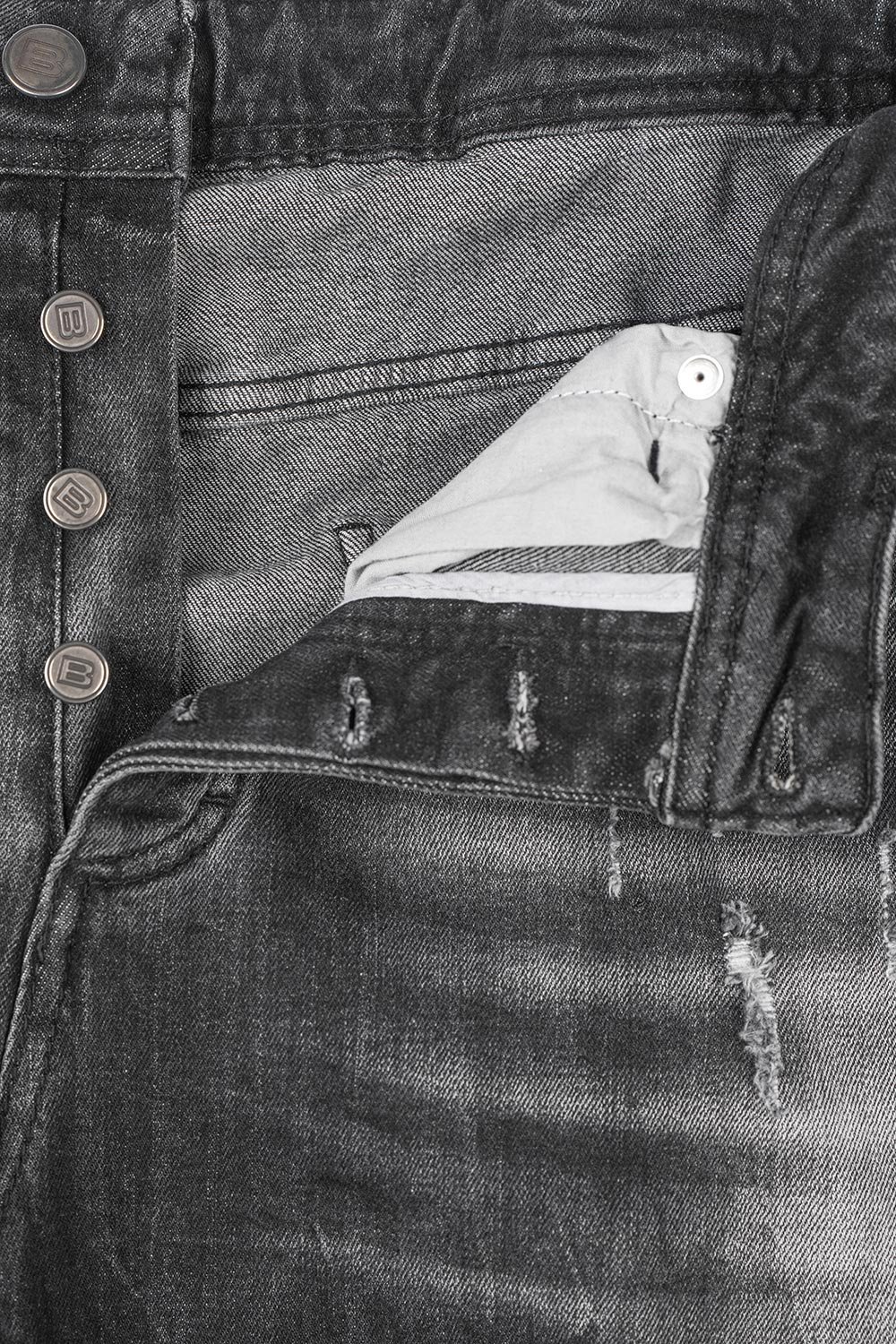 Blugi slim gri 2