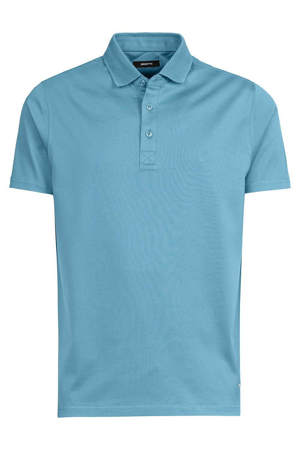 Blue plain t-shirt 1