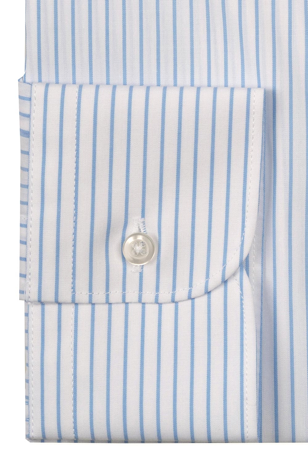Slim body white stripe shirt 2