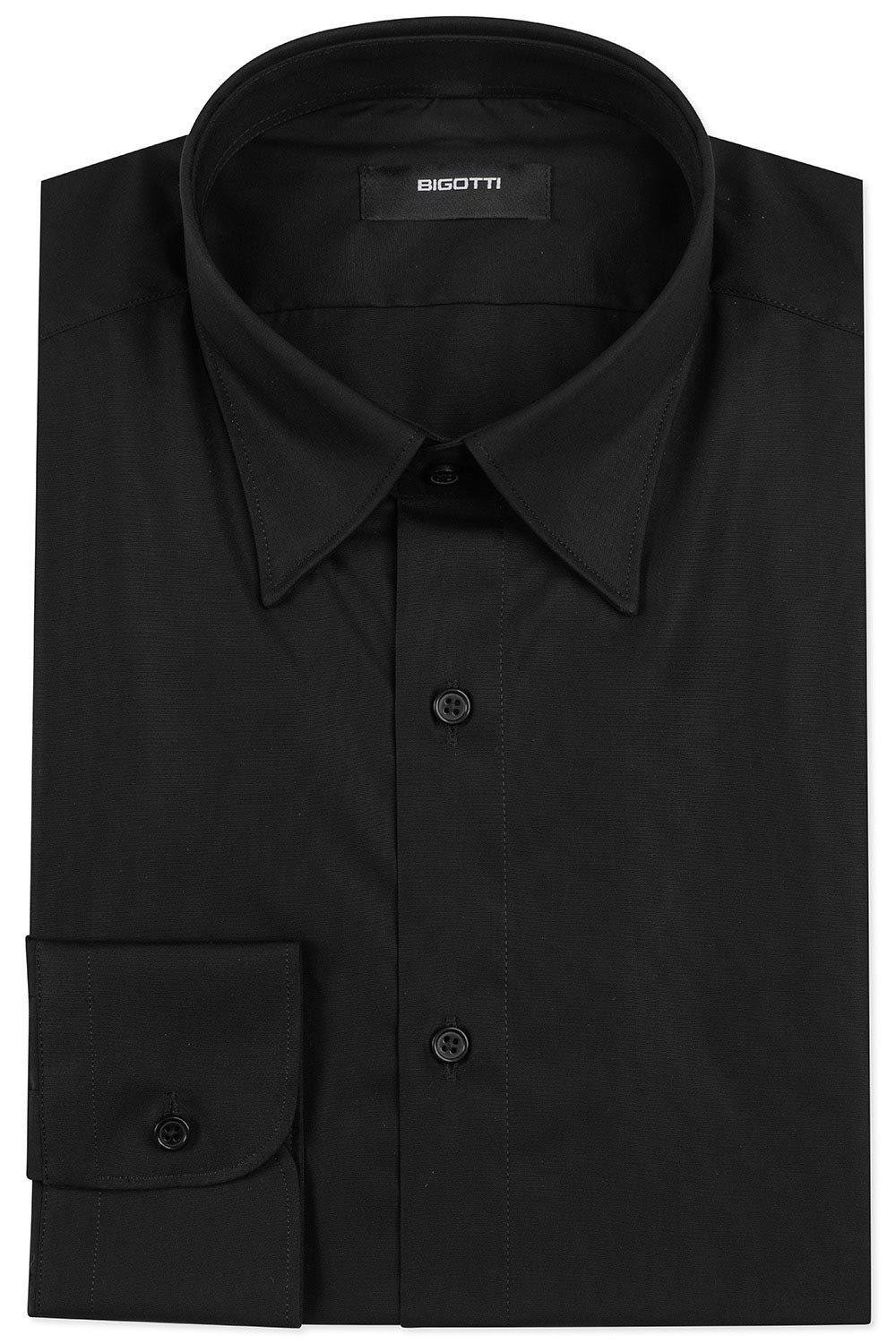 Camasa superslim neagra uni 0