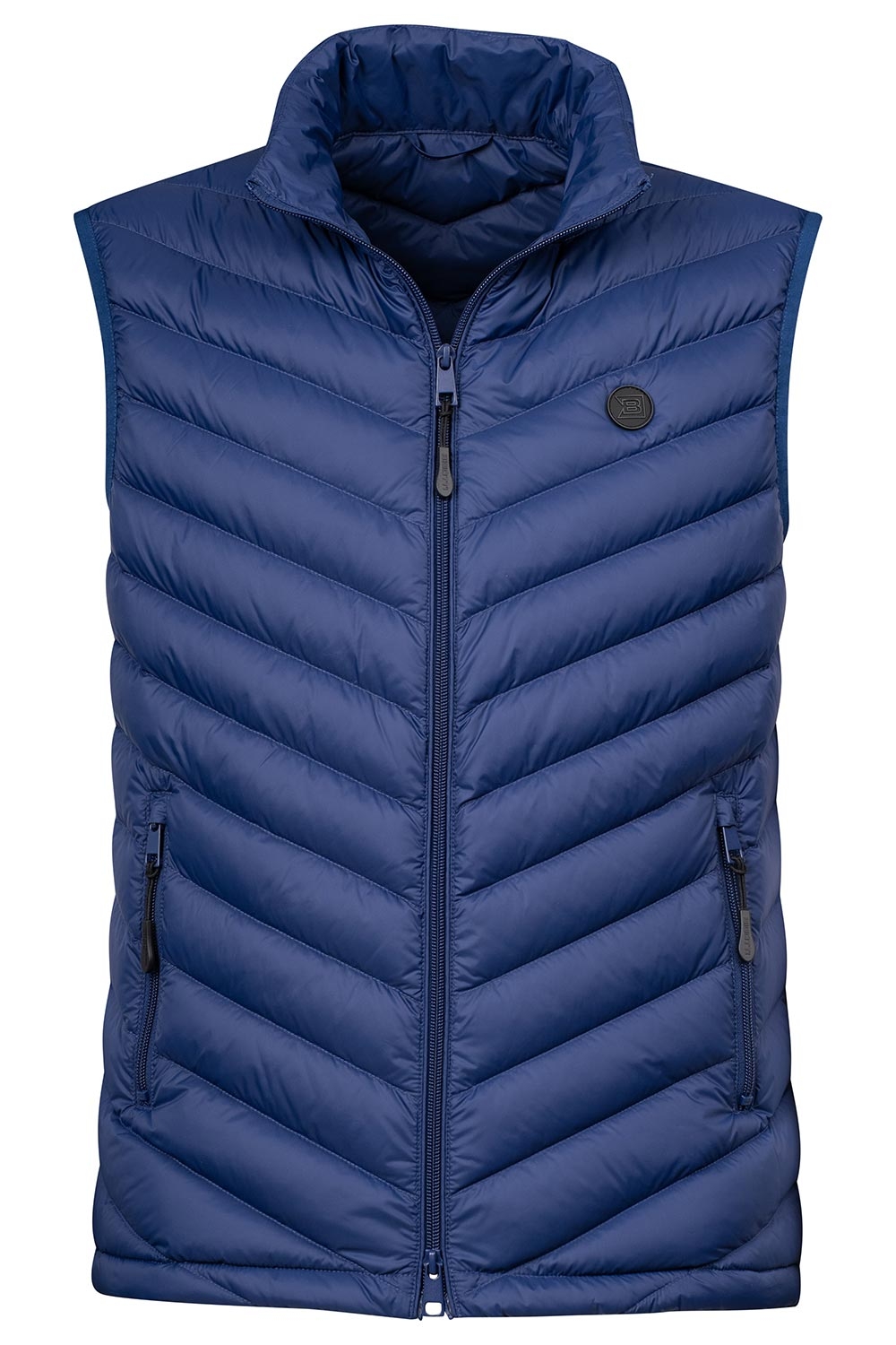 Slim body blue plain waistcoat 0