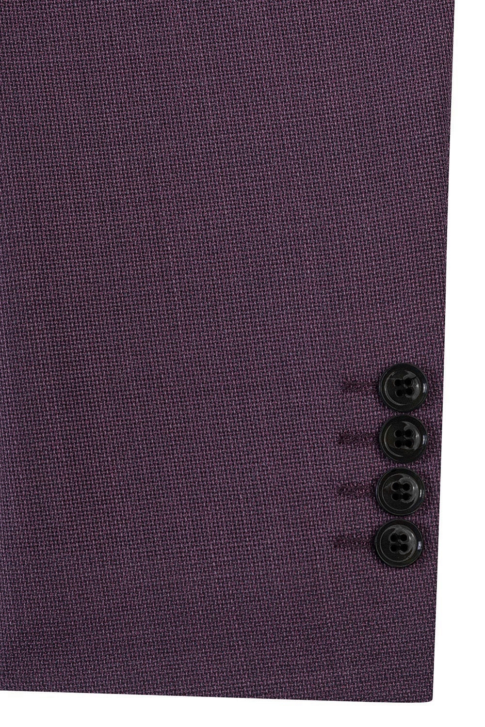 Slim body purple plain blazer 2