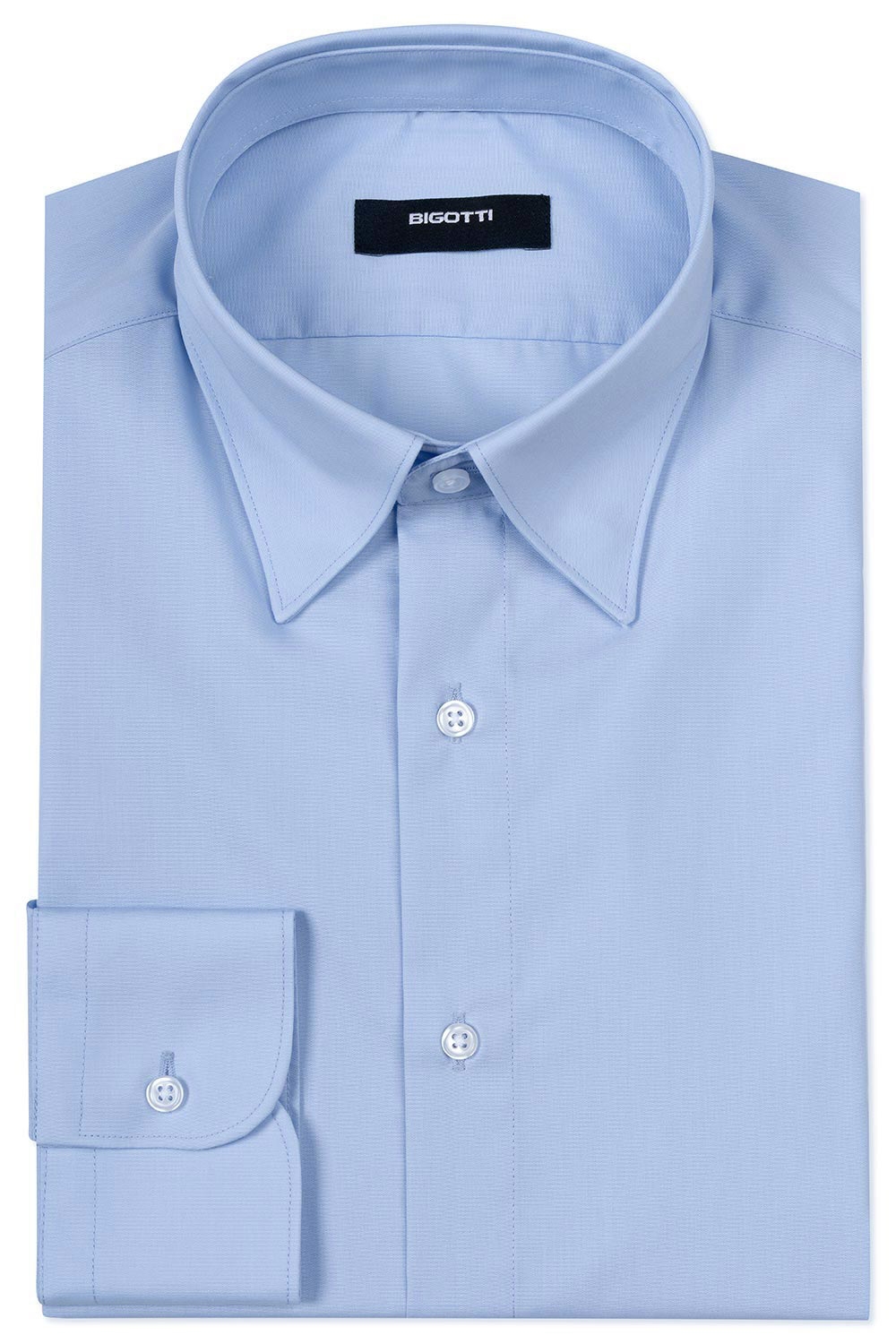 Camasa shjaped bleu uni 0
