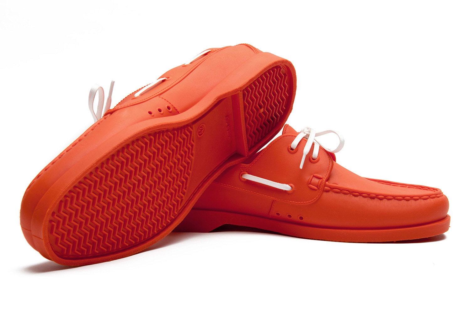 Pantofi de barca oranj 1