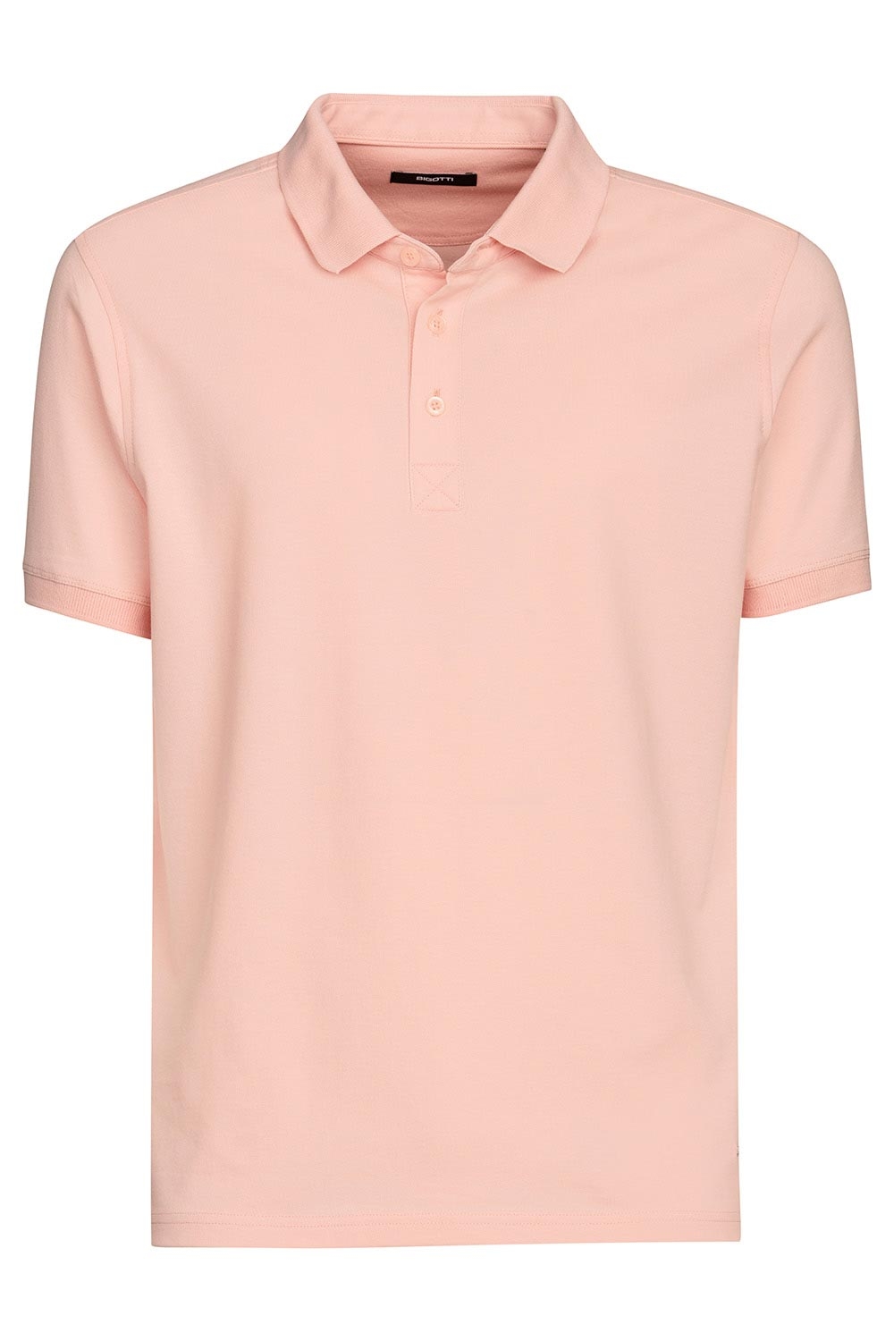 Tricou polo slim roz uni 0