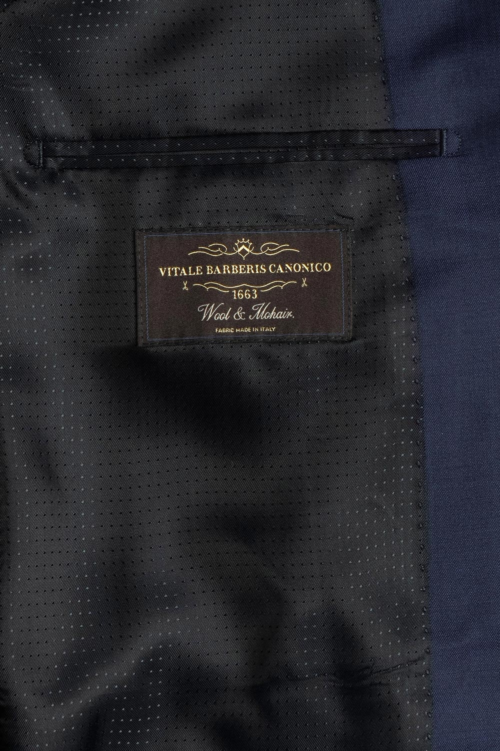 Costum slim albastru uni 1