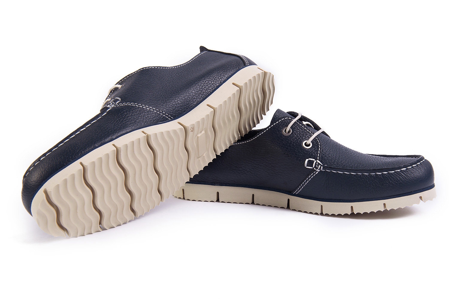 Pantofi bleumarin piele naturala 1