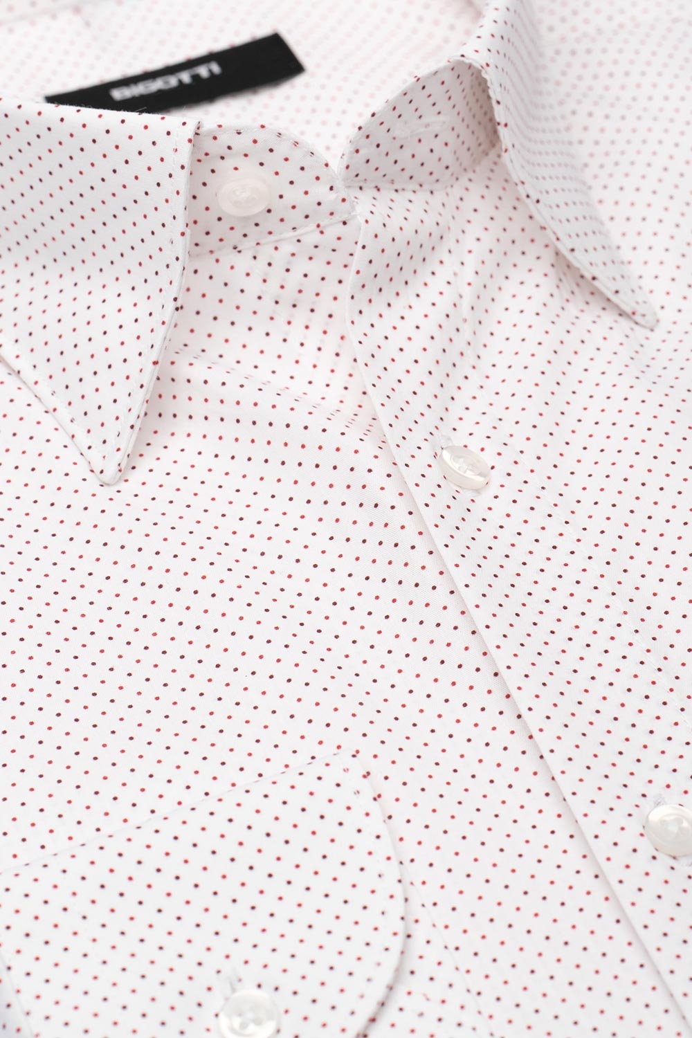 Camasa shaped alba print geometric 1